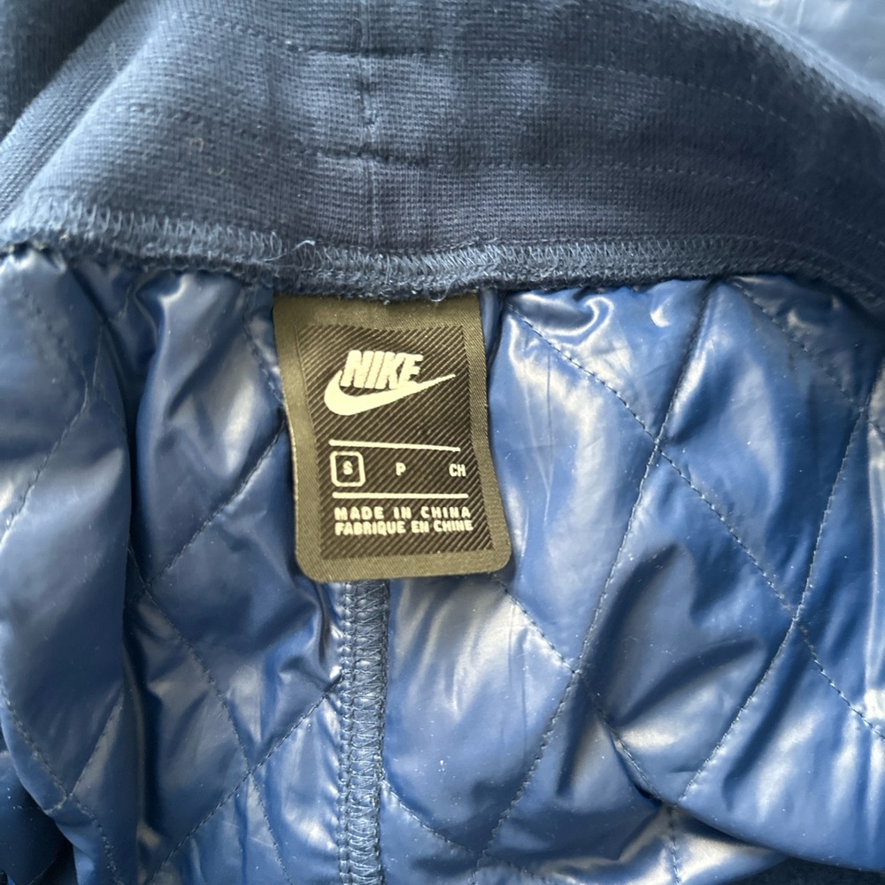 Nike Quilted Blue Bottoms - Picture 4 of 5